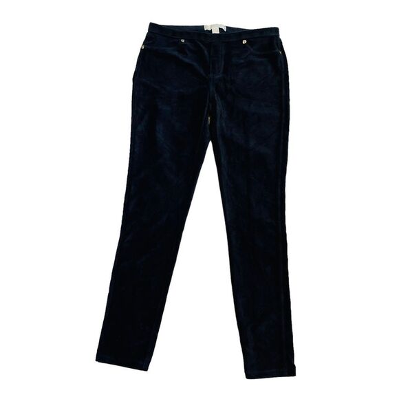 MICHAEL Michael Kors Black Corduroy Skinny Pants - Size PS - Picture 9 of 15
